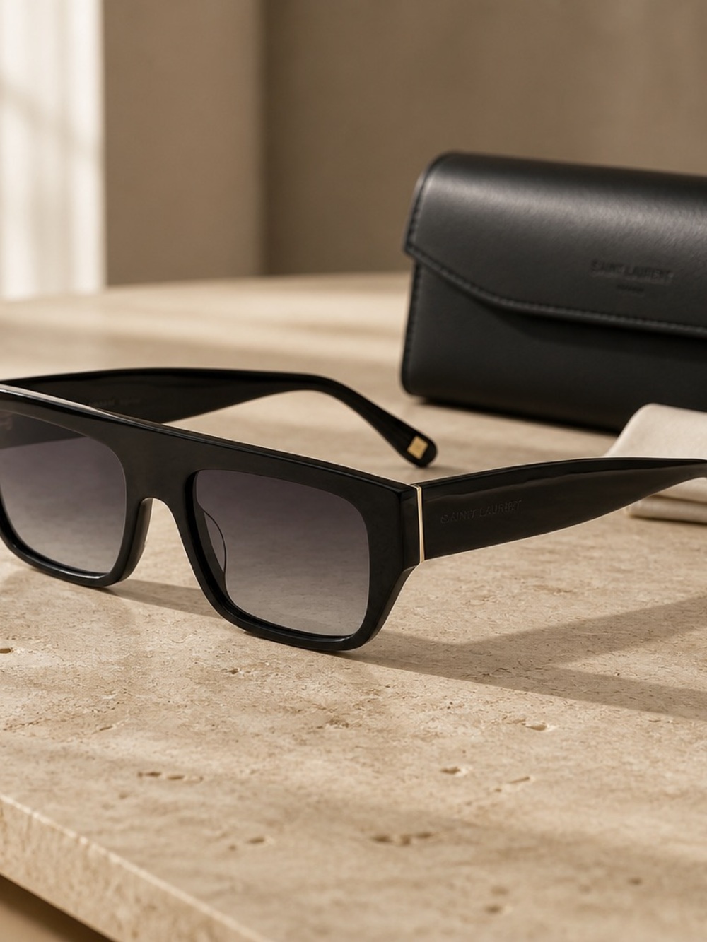 Carolina Lemke Berlin Eyewear Alvis Black w/ Free $100 Luxury Case🔥 $200